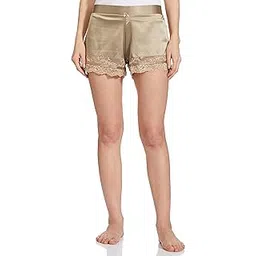 amante Eternal Romance Mid Rise Satin Sleep Shorts-picture-10