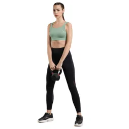 Amante Green Padded Non-Wired Full Coverage High Impact Energize Active Sports Bra image 5