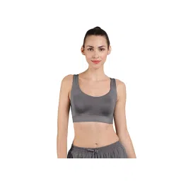 Amante Grey Non Padded Non-Wired Full Coverage Low Impact Elements Sports Bra-picture-41