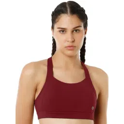 Amante Maroon Sports Bra-picture-24