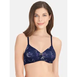 Amante Navy Printed Full Coverage T-Shirt Bra-picture-30