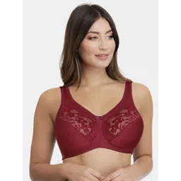 Amante Non Padded Wirefree Ultra Support Lace Bra - BRA77801-picture-31