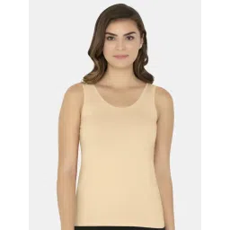 Amante Nude Round Neck Tank Top-picture-14