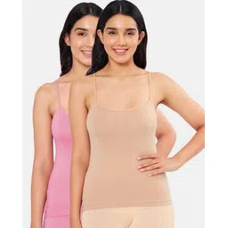 amante Pack of 2 Cotton Camisoles-picture-25