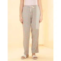 Amante Peach Relaxed Fit Printed Pyjamas-picture-34