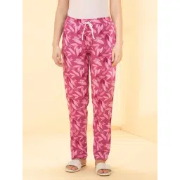 Amante Pink Relaxed Fit Printed Pyjamas-picture-34