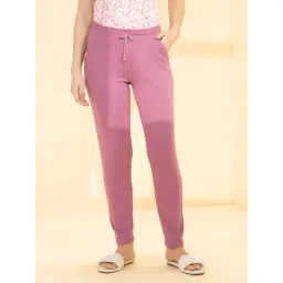 Amante Pink Relaxed Fit Solid Pyjamas-picture-12