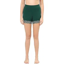 amante Solid Above Knee Mid Rise Short-picture-21