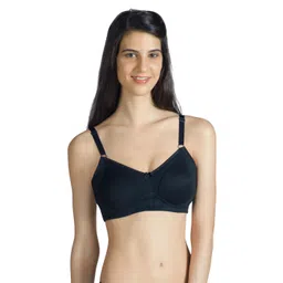 Amante Solid Non Padded Wirefree Bodykraft Minimizer Bra BRA10426-picture-15
