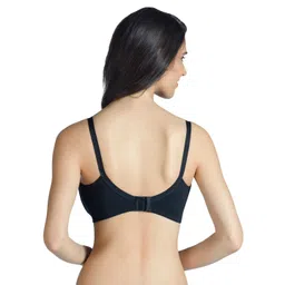 Amante Solid Non Padded Wirefree Bodykraft Minimizer Bra - BRA10426 image 4