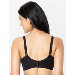 Amante Solid Non Padded Wirefree Cotton Daily Support Bra - BRA93201 image 3