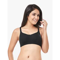 Amante Solid Non Padded Wirefree Elegant Concealer Super Support Bra - BRA29701-picture-22