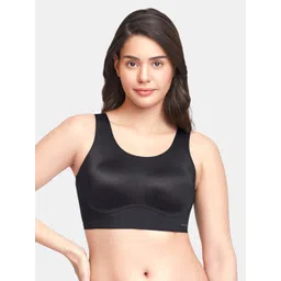 Amante Solid Non Padded Wirefree Skins Support Scoop Neck Slip-On Bra - BRA83501-picture-22