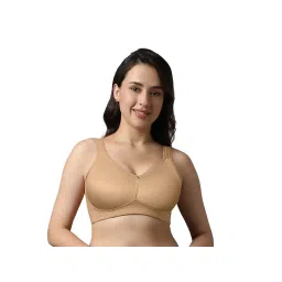 Amante Solid Padded Non-Wired Airy Support Spacer Bra-picture-36
