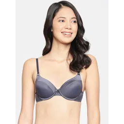 Amante Solid Padded Wired Satin Edge T-Shirt Bra BRA10115-picture-25