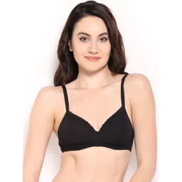 Amante Solid Padded Wirefree Cotton Casual T-Shirt Bra - BRA10202-picture-26