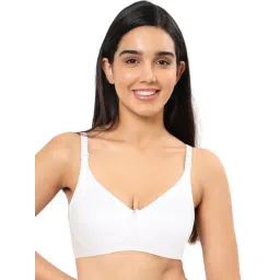 Amante White Cotton Full Coverage Bra-picture-16