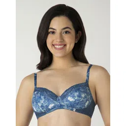 Amante Women Floral Half Coverage Lightly Padded Bra-picture-40