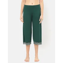 Amante Women Green Capris Pyjama Bottom-picture-20
