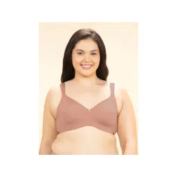 Amante Women Pink Non Padded Wired Full Coverage Sophistries Ease Minimizer Bra-picture-10