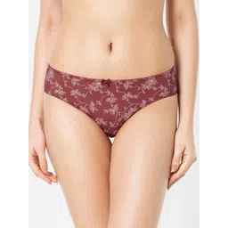 Amante Women Printed Low Rise Smooth Charm Bikini Brief - PAN10606-picture-37