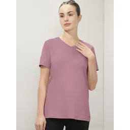 Amante Women Relaxed Fit Energize Active V Neck Tshirtss-picture-11