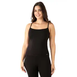 amante Women Regular Fit Square-Neck Thermal Top image 1