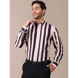 Amanush Men Standard Striped Casual Shirt-picture-16