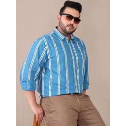Amanush Men Standard Striped Casual Shirt-picture-12