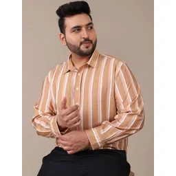 Amanush Men Standard Striped Casual Shirt-picture-31