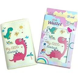 amanvani Dinosaur Trifold Wallet for Kids Boys, Stylish Cute Wallet for Boys Trifold Light Wallet for Boys Cartoon Wallet for Kids Return Gift for Kids, Kids Wallets (1pcs)-picture-49