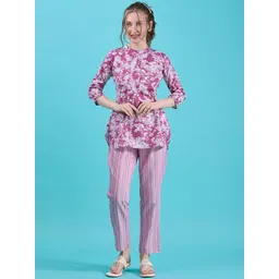 Amarasha Printed Top With Trousers Co-Ords-picture-26