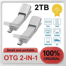 AMARTRADE Pandrive USB i-FlashDevice HD 2 TB LXM 2 TB Pen Drive Compatible with Mobile, Laptop, Audio Player, Desktop Computer, Tablet, Television USB 3.2 Metal Case-picture-25