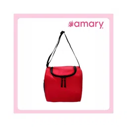 AMARY Lunch Bag, High, Density PU Coated Lining & Nylon Bonded Thread, Lightweight, Durable & Spacious Tiffin Bag with YKK Zipper & Adjustable Strap for Office, School & Travel-picture-17