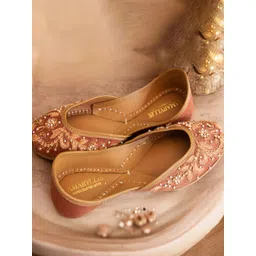 Amaryllis for her Women Mojaris Flats-picture-32