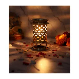 Amaya Decors Brass Chimney Akhand Dia-picture-25