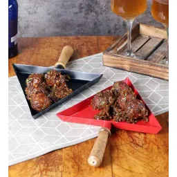 amaya decors Khurpi Platter Set of 2-picture-28