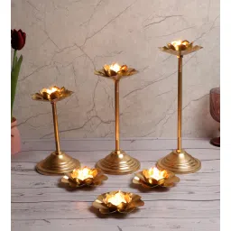 amaya decors Lotus Detachable & Dia Combo Set of 6-picture-29