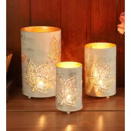 amaya decors Maple Leaves Votive Set of 3-picture-24