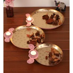 amaya decors Pinki Urli Set of 3-picture-23