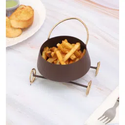 amaya decors Wine Shape Bowl Snacks Platter With Wheels-picture-23