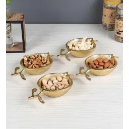 Pomegranate Shape Dry Fruits Bowl Set of 4-image-20