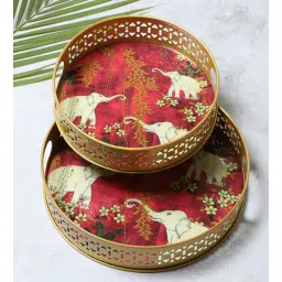 White Elephant Tray Set of 2-image-38