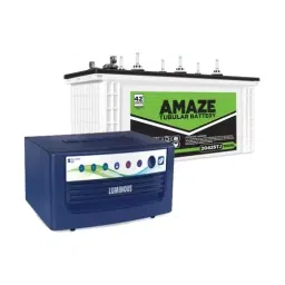 Amaze 2042 STJ (150AH) Tubular Battery with Luminous Eco Volt Neo 850 Sine wave Inverter-image-25