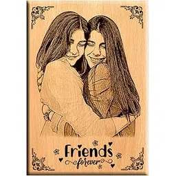 Amazing gifts Unique Friendship Day Gift - Personalize Engraved Wooden Plaque 6X4, Tabletop-picture-25