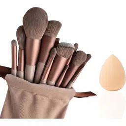 amazingkarts 13-Piece Professional Makeup Brush Set with Beauty Sponge for Face & Eye Makeup-picture-22
