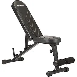 Amazon Basics Heavy Duty 3 in 1 Adjustable Incline Multipurpose Gym Bench with Premium Upholstered Seats, Max User Weight 350 KG | Multipurpose Fitness Bench-picture-10