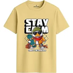 amazon brand - anarva Trendy Men’s Cotton Printed T-Shirt Round Neck Shortsleeve-picture-54