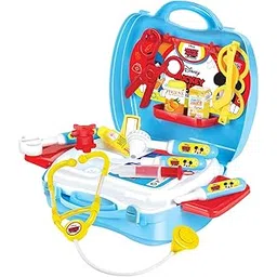 Amazon Brand - Jam & Honey Mickey Mouse Doctor Playset for Kids | Pretend Medical Kit with Foldable Suitcase | BIS Approved | Age 3+ Years-picture-28