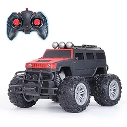 Amazon Brand - Jam & Honey Remote Control Car for Kids | High-Speed RC Car with Rechargeable Lithium Battery | Type-C Charging | LED Headlights | Black&Red-picture-36